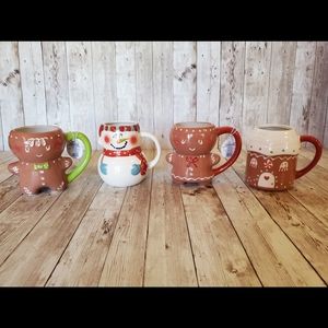 Target Threshold Christmas Stoneware mug set